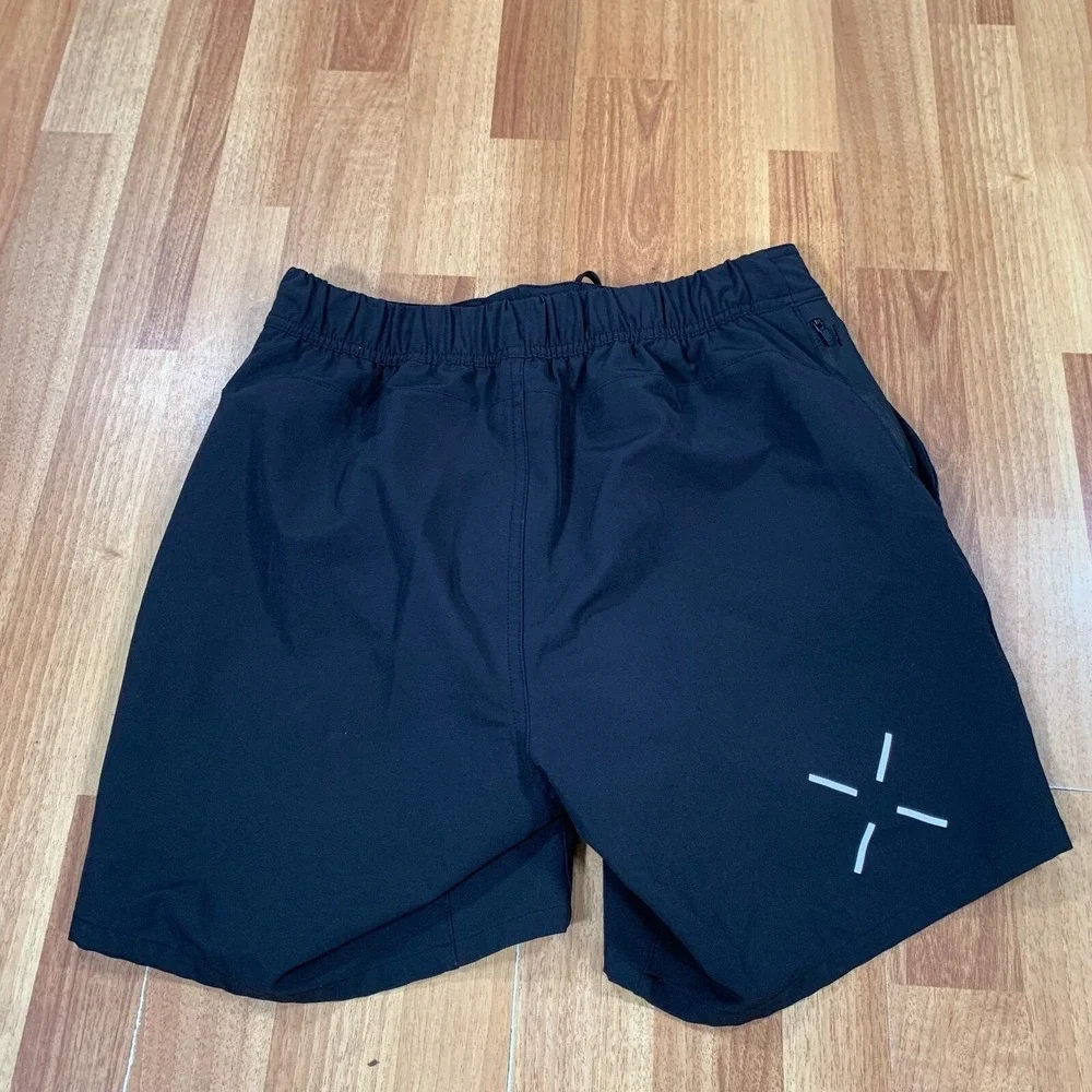 Ten Thousand Mens Small Black 7 in Athletic Running Performance Shorts